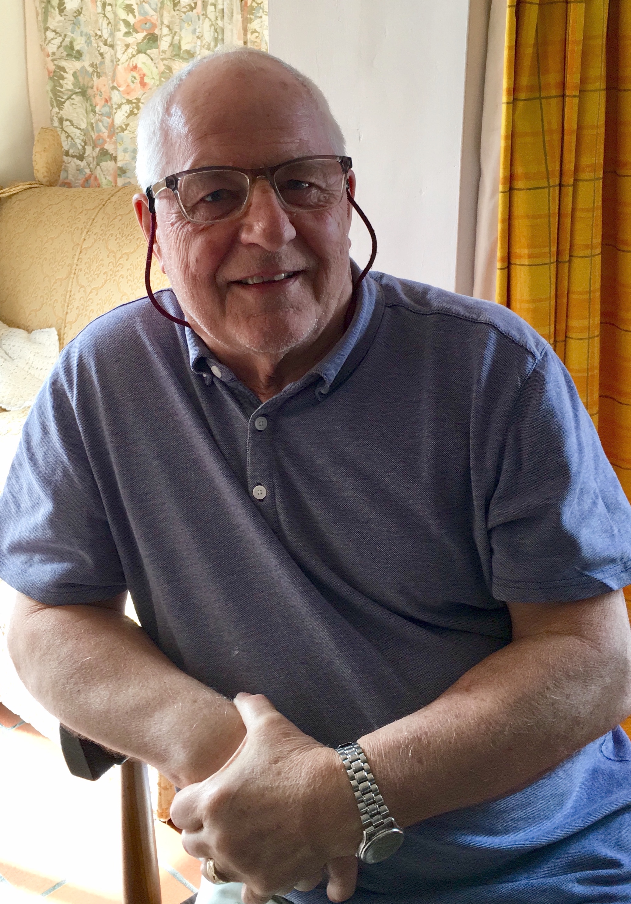 Photo of Keith in June 2019